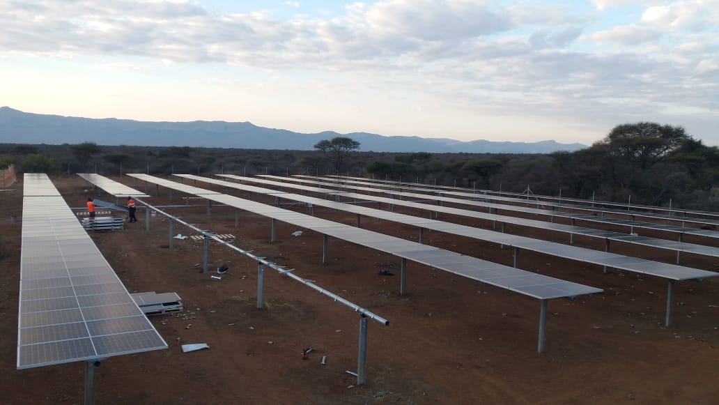 192kWp Public sector Ground mount solar PV tracker Project, Limpopo 3
