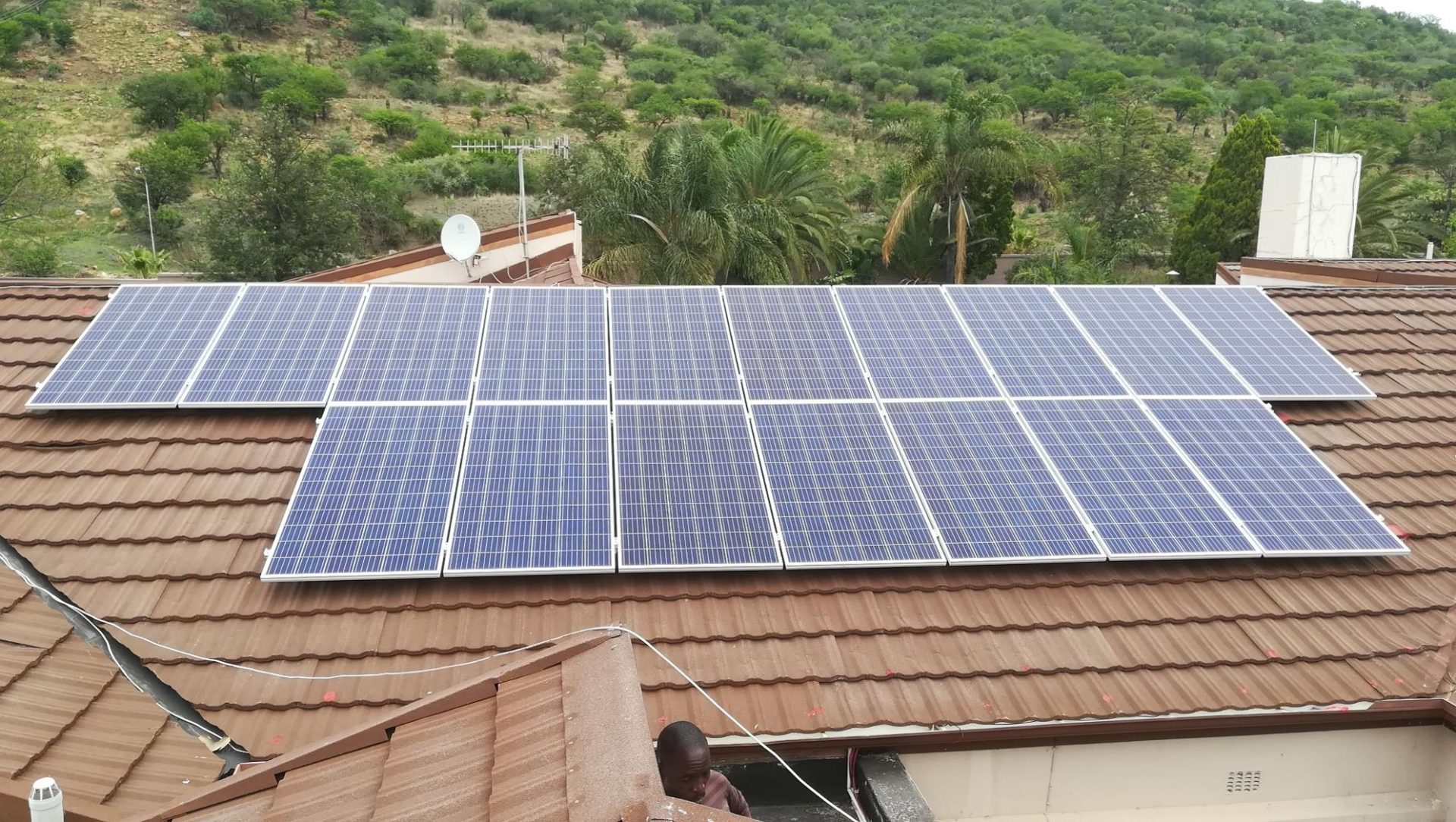13kWp Grid tie Solar PV Installation – Ladysmith KZN