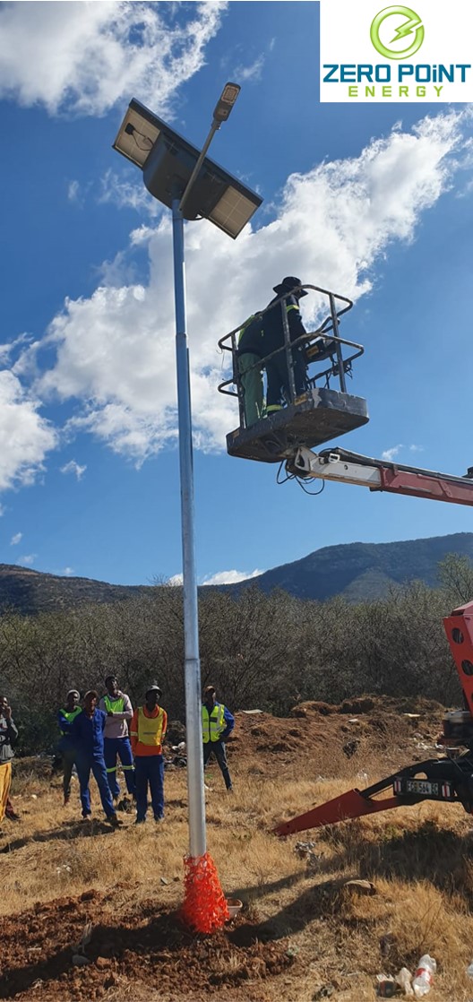 30x Solar LED Street Lights – Cookhouse Municipality Eastern Cape 2