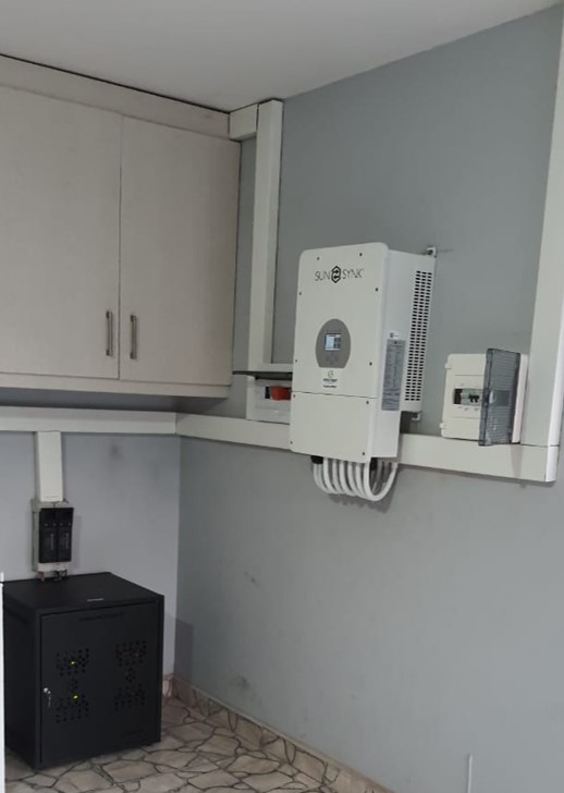 8kW Solar PV 14 kWhr Li On Battery System Kinross Mpumalanga 1