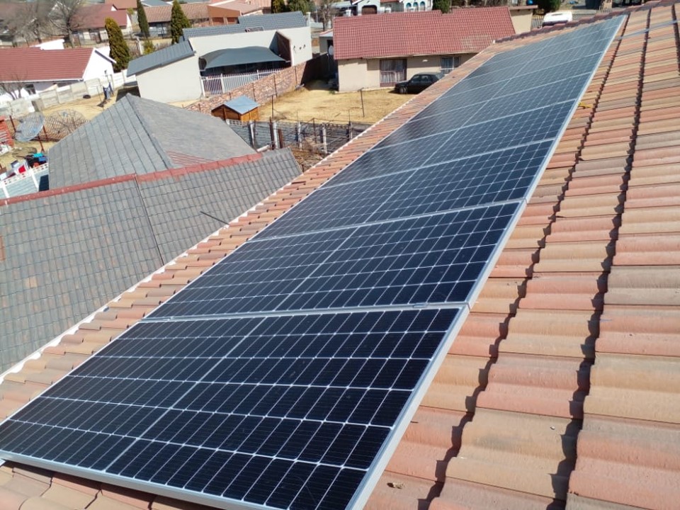 8kW Solar PV 14 kWhr Li On Battery System Kinross Mpumalanga 4