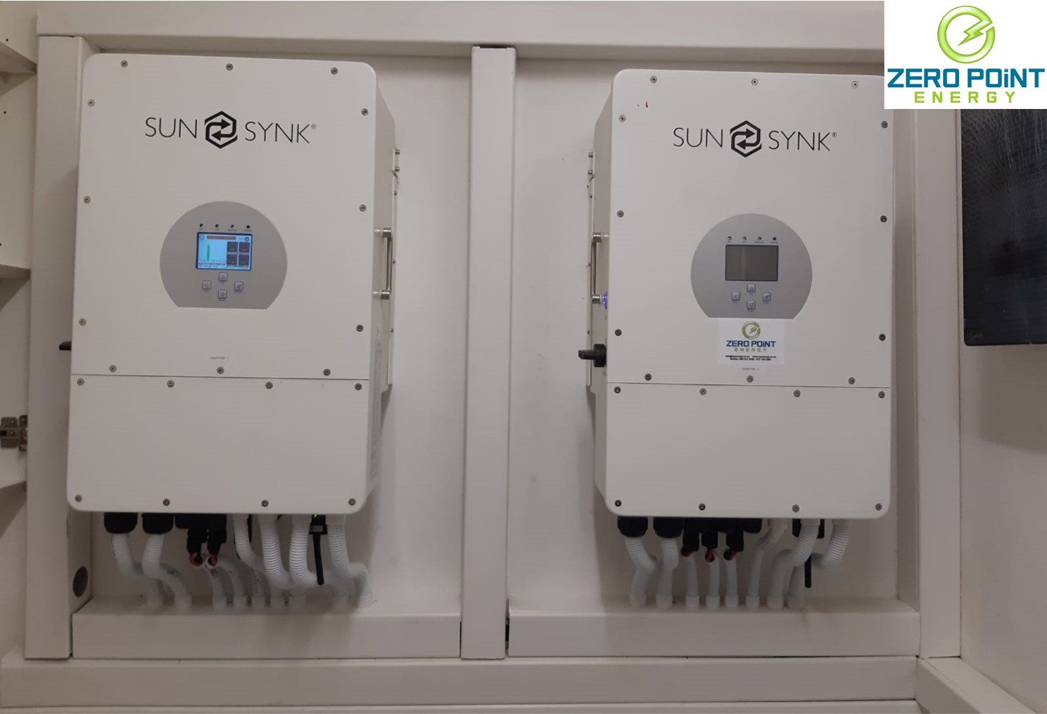 Commercial 24kW Solar PV 40kWhr Battery 24kW 3 phase hybrid inverter project – Clayville GP 3 3