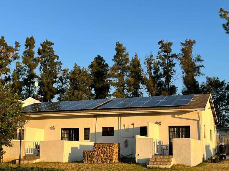 40kW Solar PV 90kWhr battery storage 40kW heat pump installation – Lanseria Country Estate