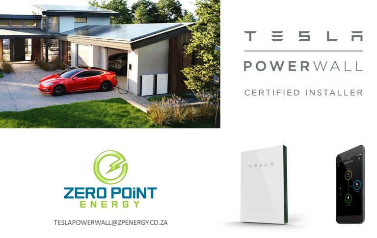 Zero Point Energy now a Tesla Powerwall 2 Certified Installer in South Africa